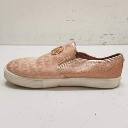Michael Kors Araceli Glitter Canvas Slip on Sneakers Shoes Women's Size 4 M alternative image