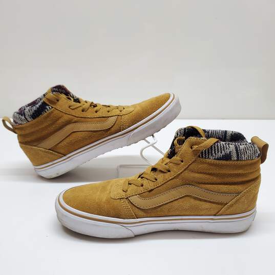 Vans Off The Wall Hi MTE Suede Shoes Brown Sneakers Women's Size 7.5 image number 1