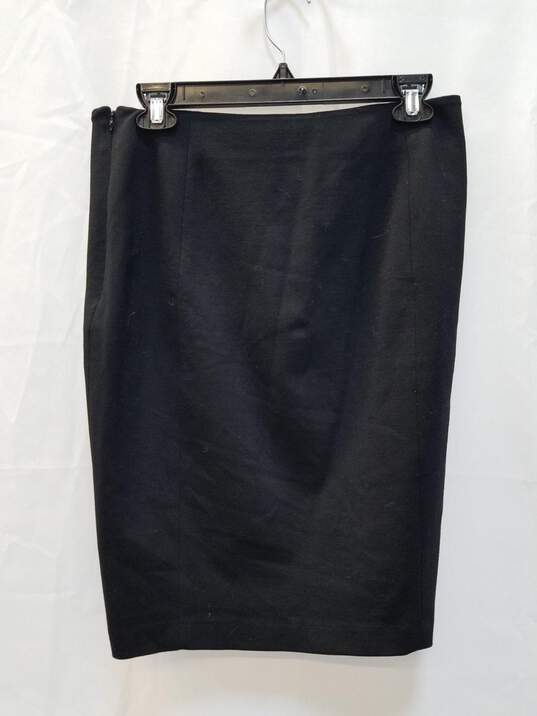 DKNY Women's Black & Blue Pencil Skirt Size 4 image number 2