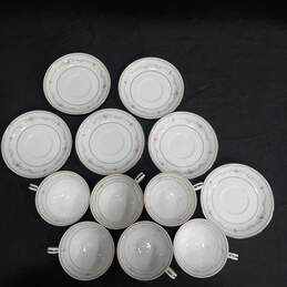 Set of 6 Noritake Fairmont Cups/Saucers alternative image
