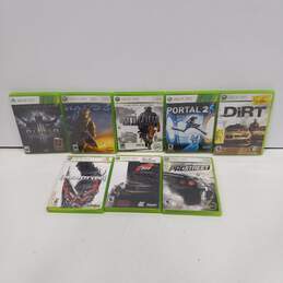 Bundle of 8 Assorted Microsoft Xbox 360 Video Games