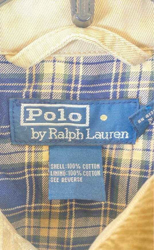 Polo Ralph Lauren Men Beige Bomber Jacket -S image number 3