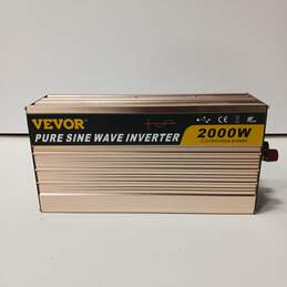 Vevor Pure Sine Wave Inverter 2000W