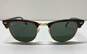 Ray-Ban Clubmaster Classic Sunglasses Polished Tortoise On Gold One Size image number 2
