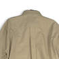 NWT Mens Beige Collared Long Sleeve Button-Up Shirt Size 16 34/35 image number 4