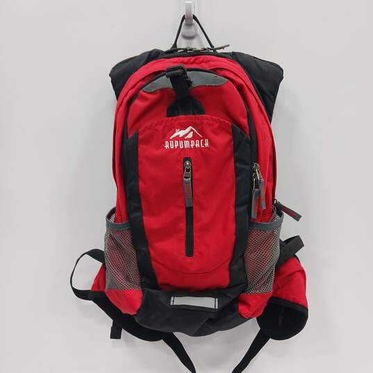 Rupumpack Red Hiking Backpack image number 1