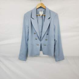 House Of Harlow Blue Lined Blazer Jacket WM Size XL NWOT