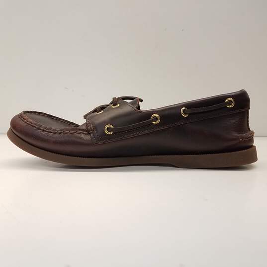 Sperry Top-Sider Boat Shoes Men's Brown Size 10 image number 3