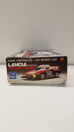 Vintage RC Lancia Stratos 1/18 Scale IOB for Parts/Repair alternative image