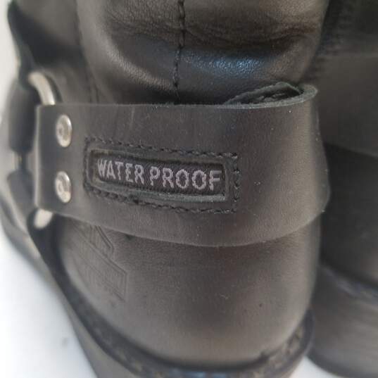 Harley Davidson Waterproof Men's Boots Black Size 7.5 image number 7