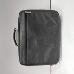 Targus Black Leather Laptop Bag alternative image