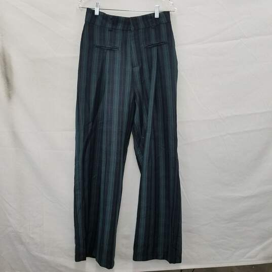 Cider Green & Blue Striped Trousers NWT Size Large image number 1