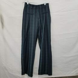 Cider Green & Blue Striped Trousers NWT Size Large