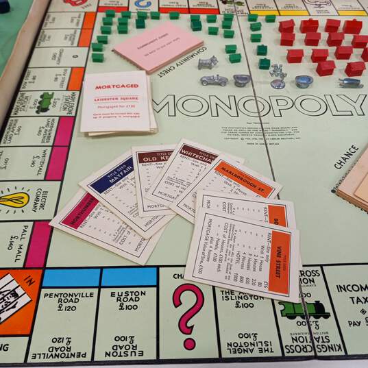 Vintage. Monopoly Property Trading Board Game image number 4