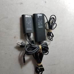 Lot of Two Dell Laptop Adapters
