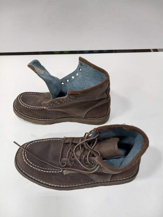 Eastland Men's Brown Suede Boots Size 8 image number 2