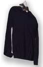 Boys Navy Blue Crew Neck Long Sleeve Casual Pullover Sweater Size XS image number 3