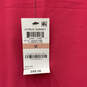 NWT Womens Pink Sleeveless Round Neck Back Zip Hi-Low Hem Shift Dress Sz 12 image number 3