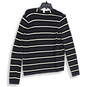 Womens Multicolor Striped Long Sleeve Open Front Shrug Size Medium image number 2