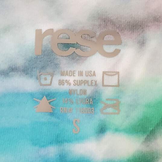 Rese Women Blue Tie Dye Yoga Pants S NWT image number 3