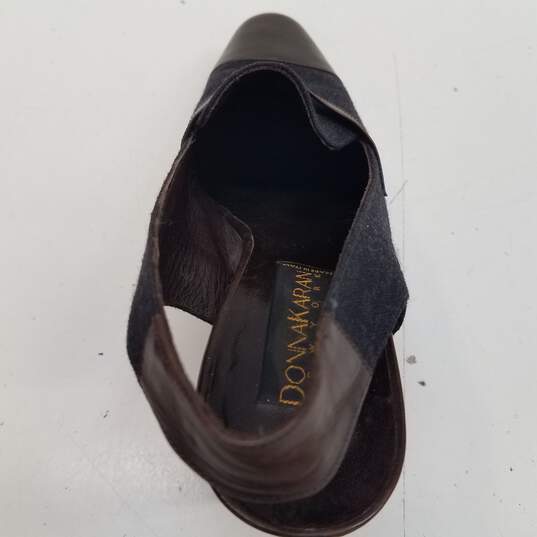 Vintage Donna Karan Slingback Pump Heels Shoes Size 7 B image number 8