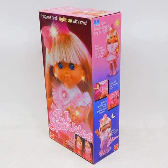 VNTG Mattel P.J. Sparkles #2693 15 Inch Doll IOB image number 8