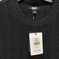 DKNY Men's Black Knit Long Sleeve Sweater Size L NWT image number 5