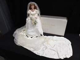 Princess Sarah Porcelain Bride Doll w/Box