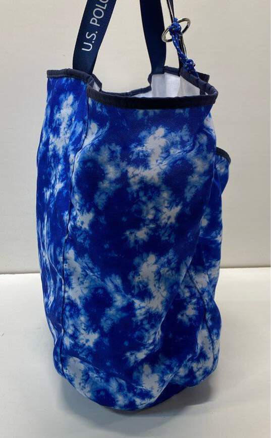 U.S. Polo Assn. Tie-Dye Canvas Tote Bag image number 4