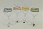 Cristalleria Fratelli Fumo Wine Glasses Set of 4 Made In Italy image number 3