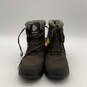 Womens Ice Maiden BL0836-231 Brown Leather Lace Up Snow Boots Size 11 image number 2
