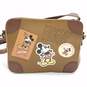 Loungefly X Disney Mickey Mouse Patches Crossbody Bag Brown image number 3