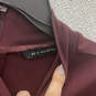 Womens Burgundy Ponte Short Sleeve Turtleneck Pullover T Shirt Size 1X image number 3