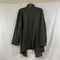 Women's Olive Chico's Embroidered Faux Suede Cardigan, Sz. 3 image number 2
