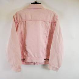 Levi's Women Pink Denim Jacket M NWT alternative image
