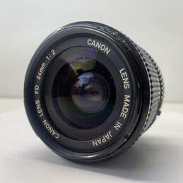 Canon FD 24mm 1:2 Camera Lens
