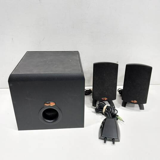 ProMedia 2.1 Speakers with Subwoofer image number 1