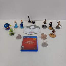 Bundle Of PS4 Disney Inifinty 3.0 Game With Pad And Figures