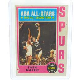 1974-75 Swen Nater Topps Rookie San Antonio Spurs