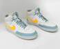 Nike Court Vision Mid Next Nature White Ocean Bliss Men's Shoes Size 11.5 image number 2