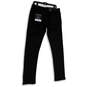 NWT Mens Black Denim Dark Wash Stretch Pocket Slim Fit Straight Jeans 34/32 image number 2