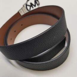 Michael Kors Black Leather Belt alternative image