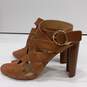 Women's Brown Michael Kors Sandal High Heel Shoes Size 7 1/2 image number 3