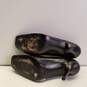 Via Spiga Black Leather Stiletto Pump Heels Shoes Size 8 M image number 5