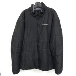 Columbia Men's Omni-Heat Black Puffer Jacket Size 2XT