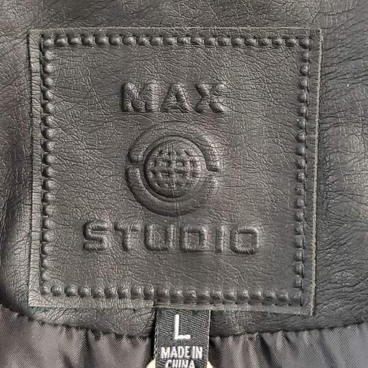 Max Studio Women Black Jacket L NWT image number 3