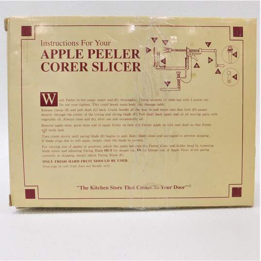 The Pampered Chef Apple Peeler Corer Slicer IOB image number 9