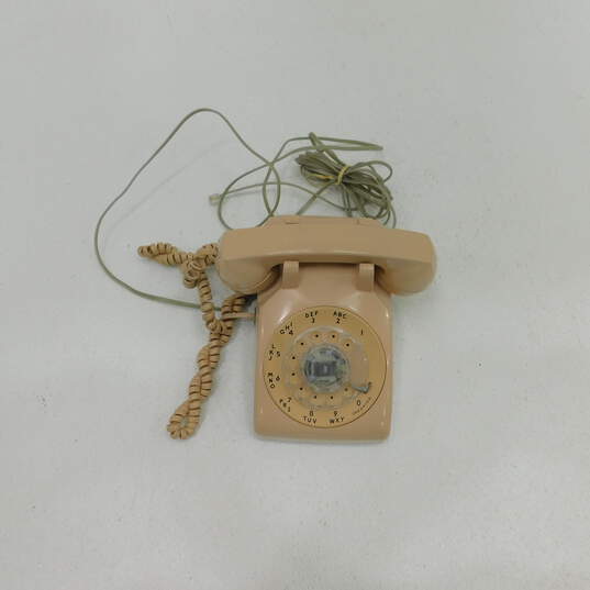 Vintage 1980's Rotary Telephone Western Electric image number 1