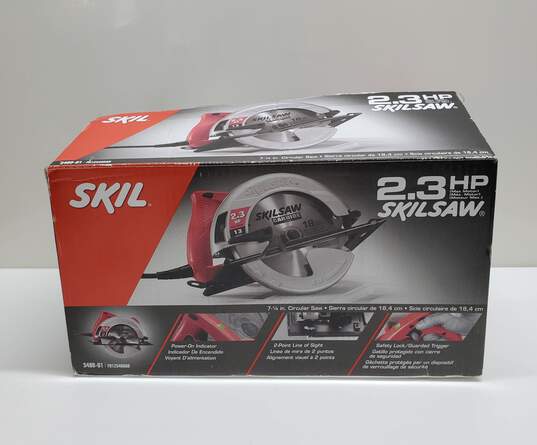 Skil 2.3HP Skilsaw Circle Saw #5480 7-1/4 Electric Hand Tool-For Parts/Repair image number 1