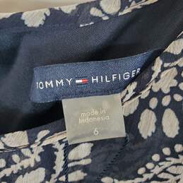 Tommy Hilfiger Women Blue/White Dress Sz 6 NWT alternative image